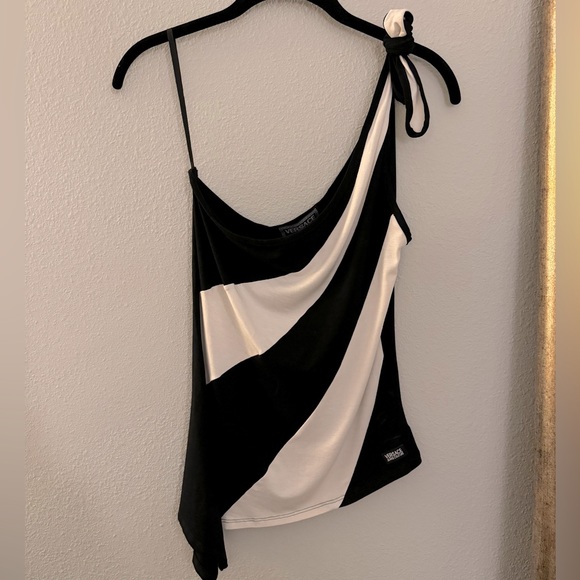 Versace Jeans Couture vintage one shoulder top - Picture 1 of 4